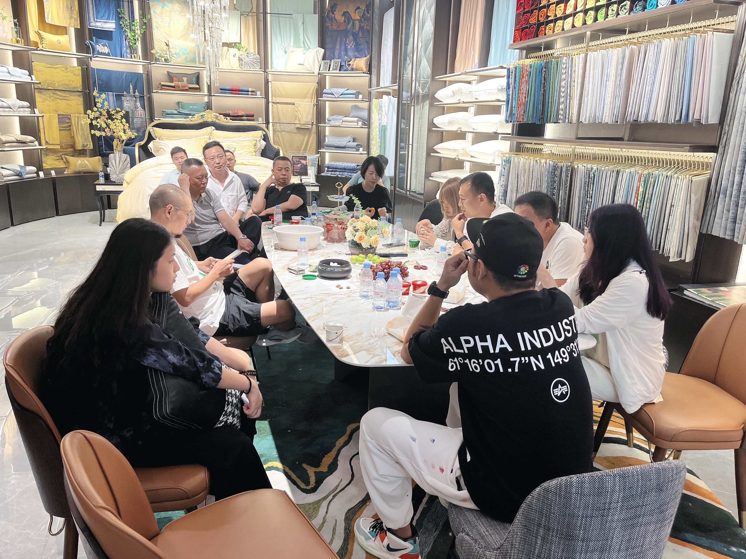 江西省陈设艺术协会参加梦洁“高端设计师私享会”活动