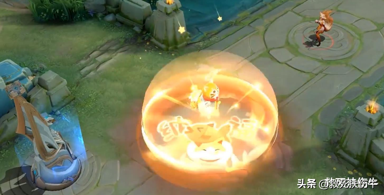 梦奇天降福星新皮肤，星会员15级免费拿，v10才7级