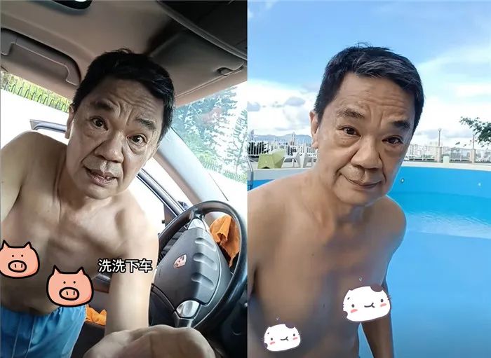 64岁的“傻标”黄光亮，在内地过起了退休生活，被传是王祖蓝老爸