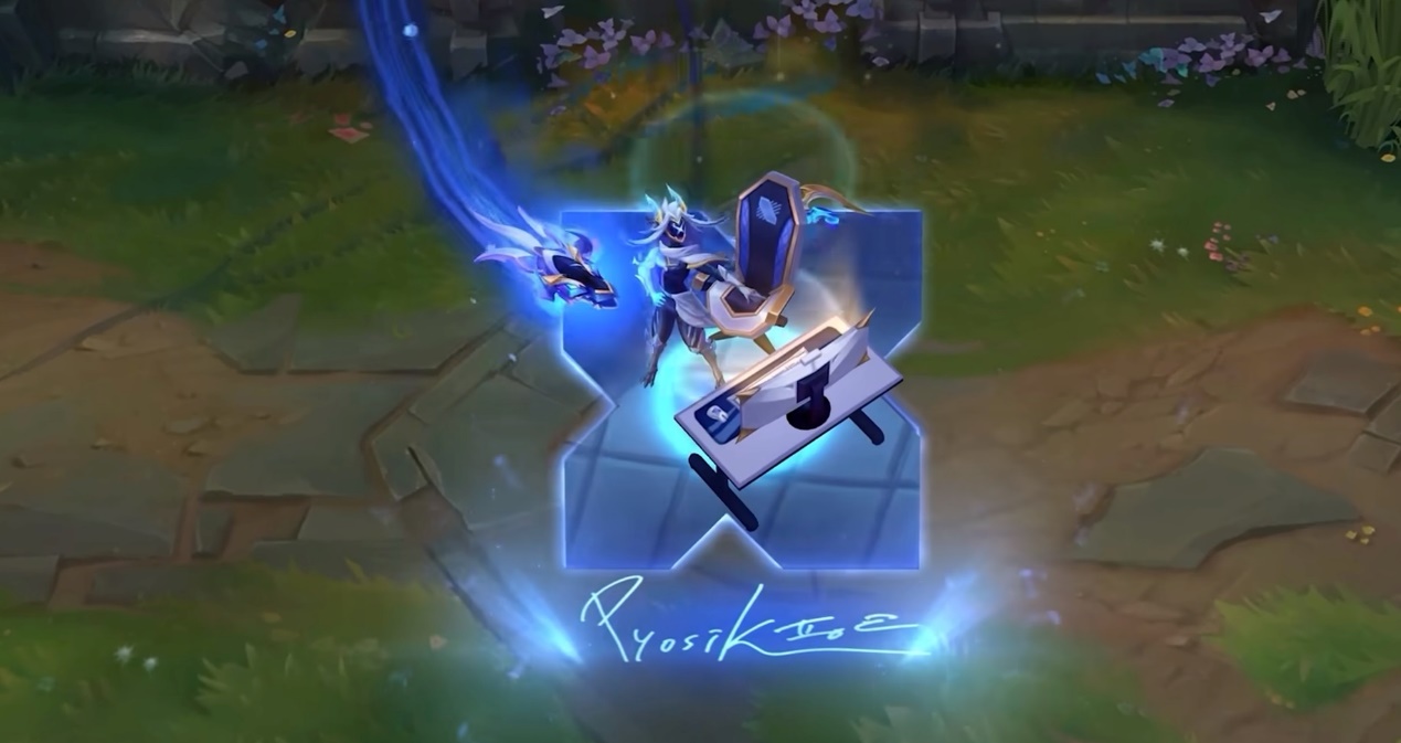 drx冠军皮肤和edg冠军皮肤,drx寒冰冠军皮肤和泳池派对对比