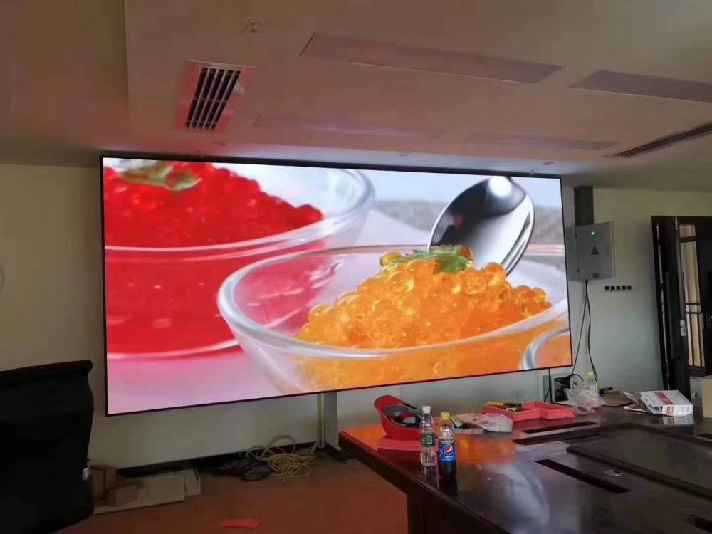 室内led屏彩屏和透明屏区别,p2全彩LED显示屏