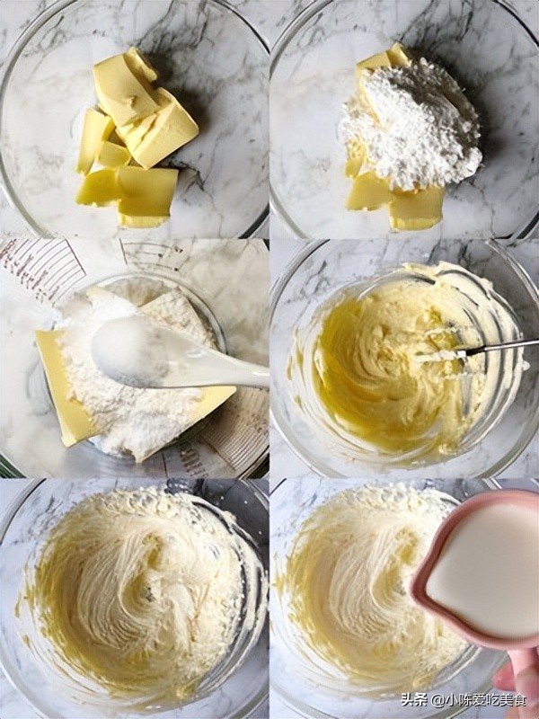 香港珍妮曲奇饼干做法 (正宗奶香曲奇饼干)