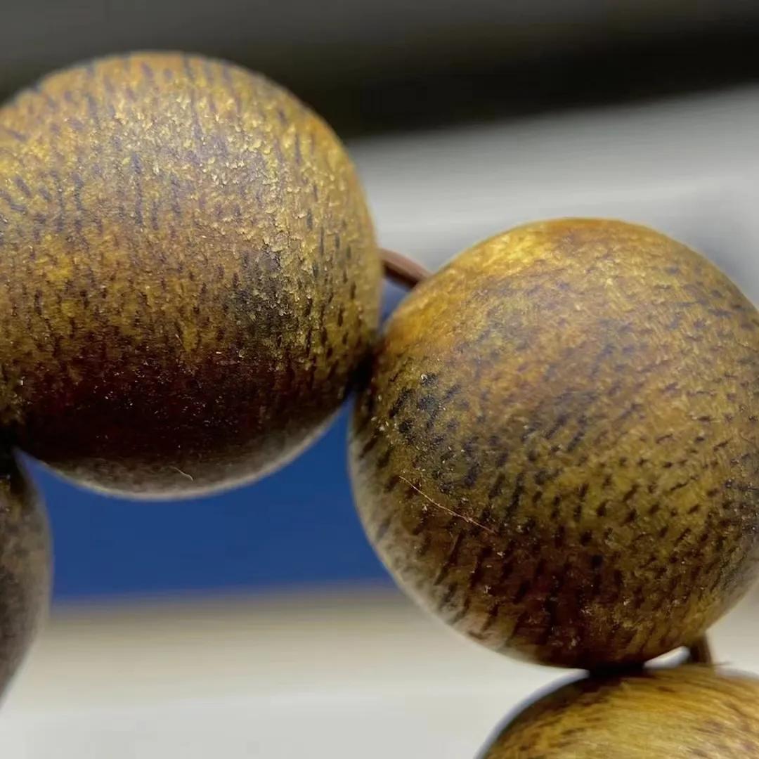 沉香木手串diy好看,盘好的沉香木手串是啥效果