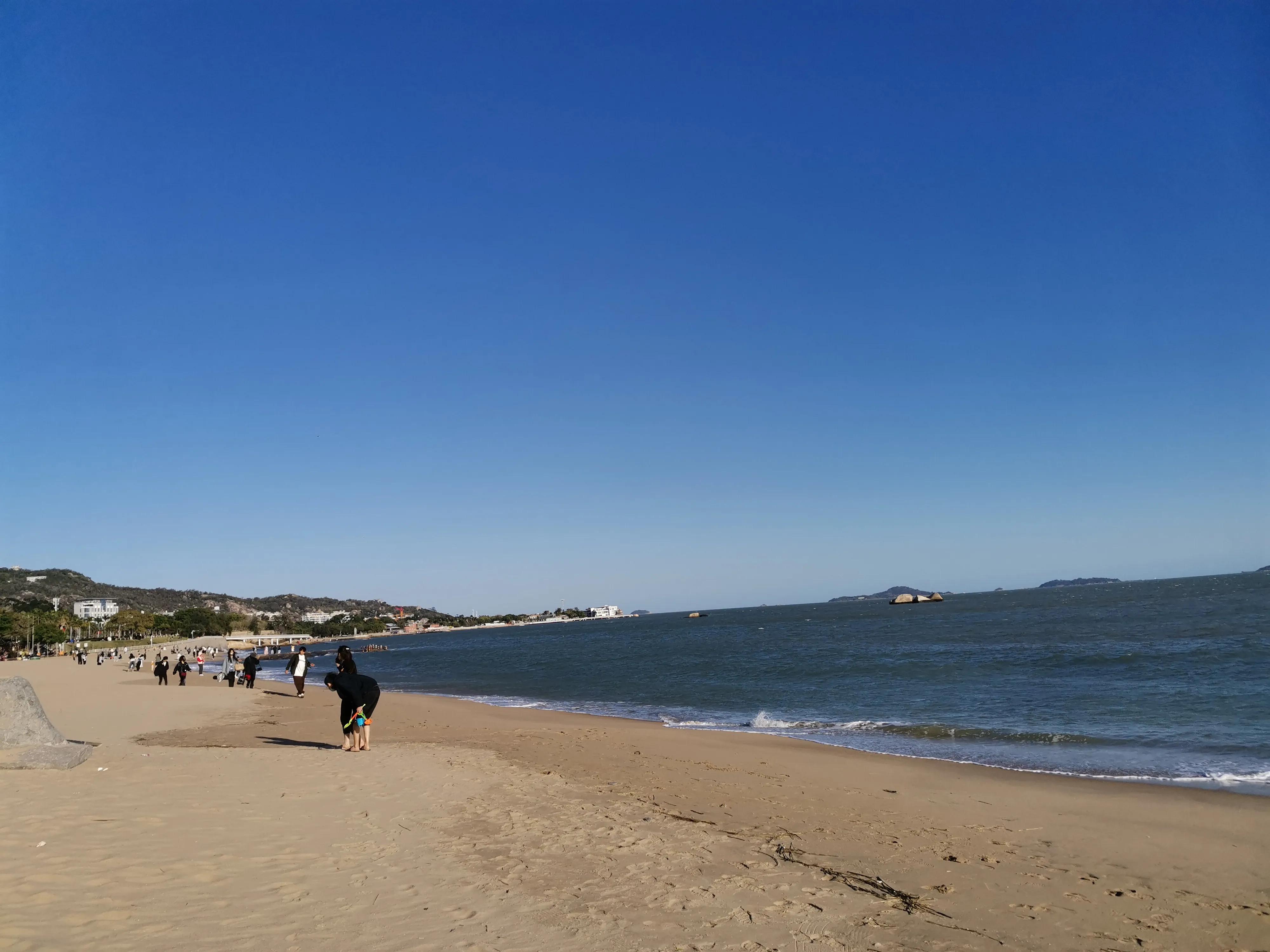 厦门的蓝天白云大海,厦门的海厦门的天空