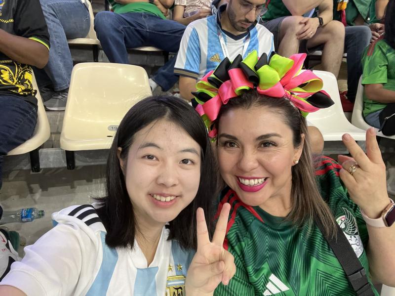 一场卡塔尔的聚会:中国球迷相约多哈