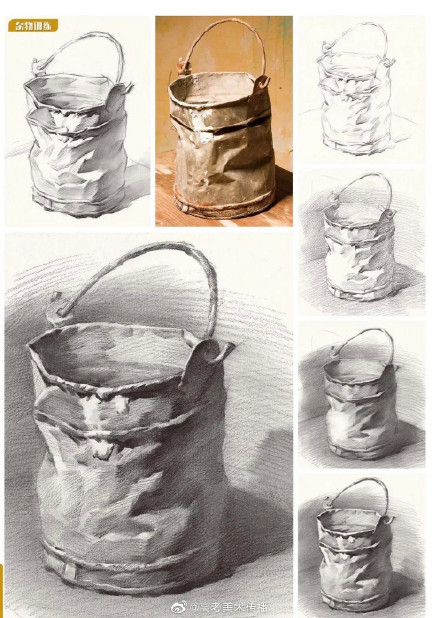 素描怎么画凹进去的效果,素描如何把一个物体画得有立体感