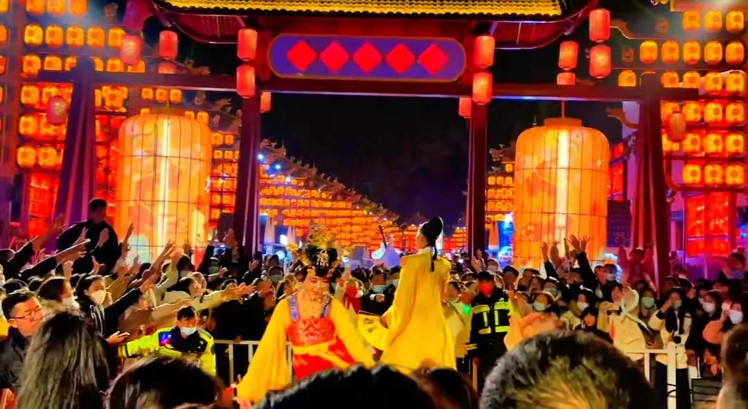 西安大唐不夜城网红风景,大唐不夜城网红景区