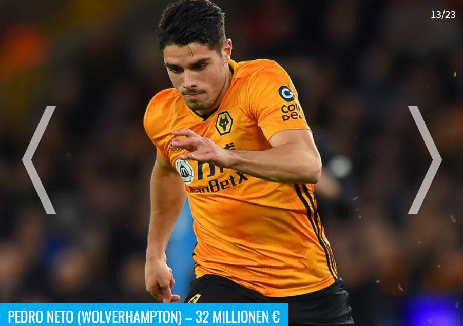 德转更新巴西球员身价榜,门德斯身价排行