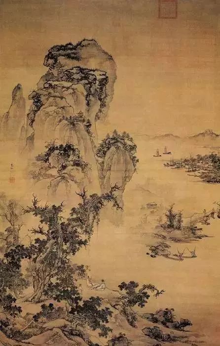 明清高清山水作品欣赏,明代山水名画图片欣赏