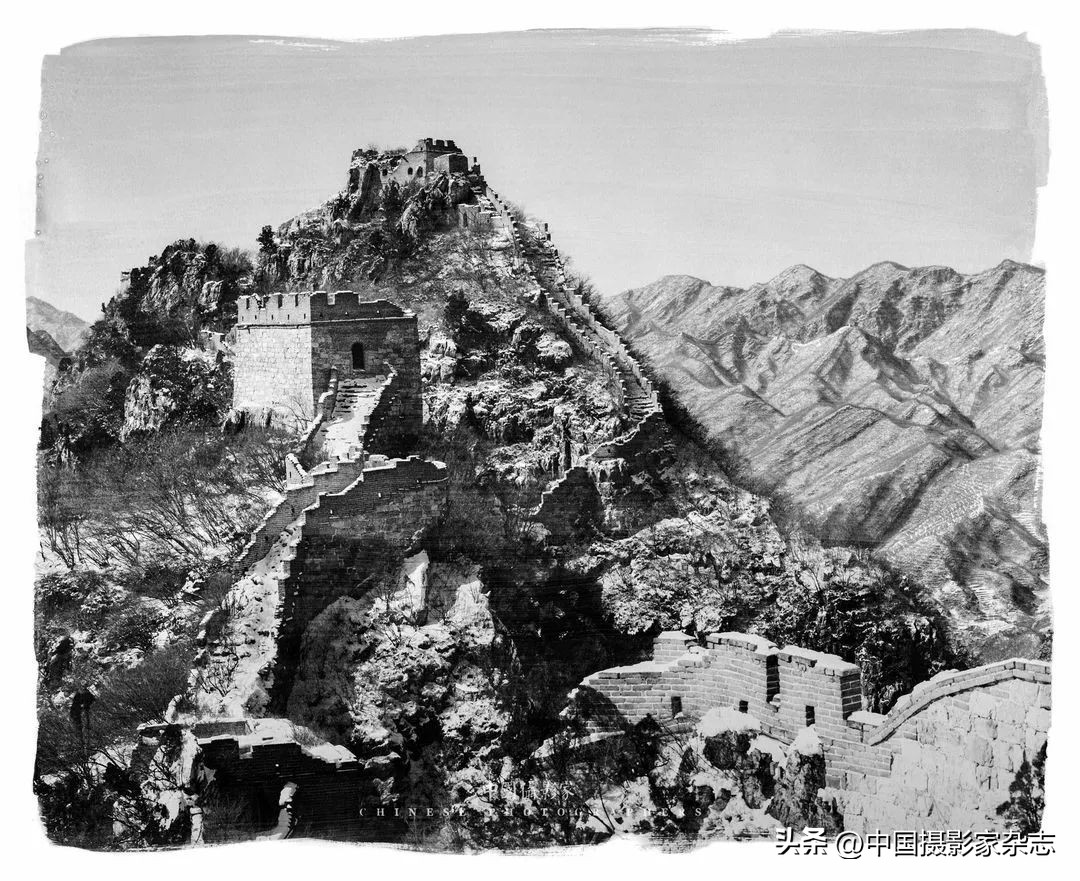 摄影作品欣赏《情系长城》|河北摄影家刘双发