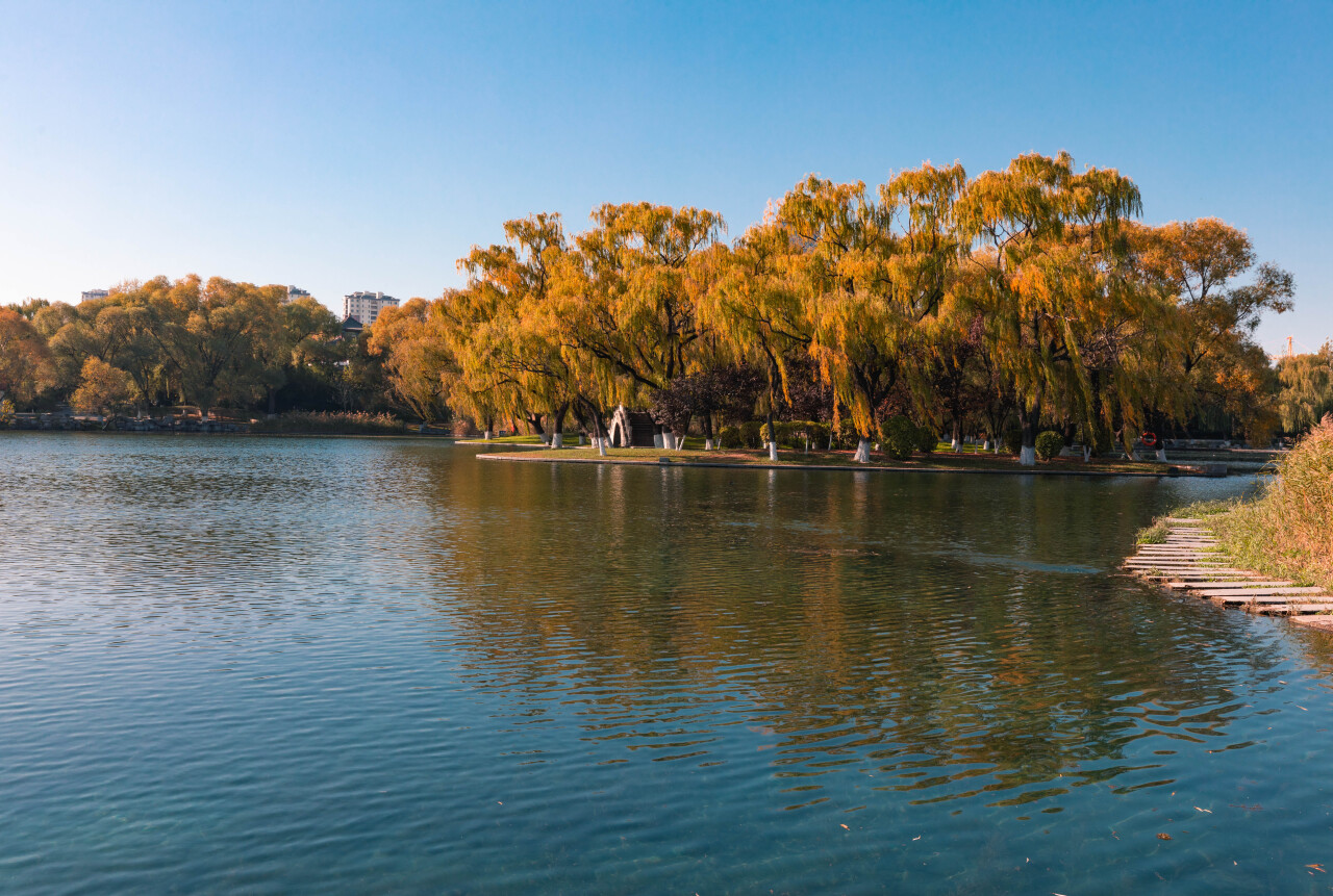 济南百脉泉公园游览日记,济南百脉泉风景区
