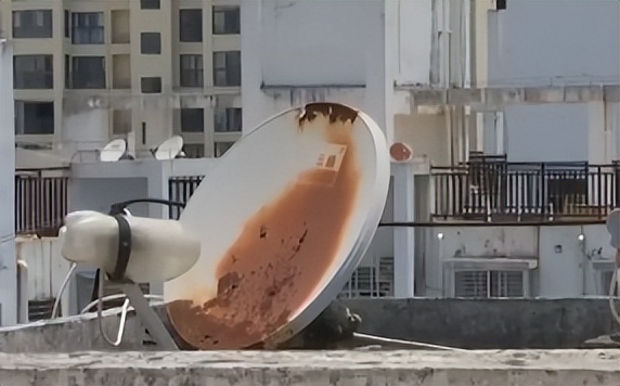 农村卫星信号锅,以前的卫星锅是什么信号