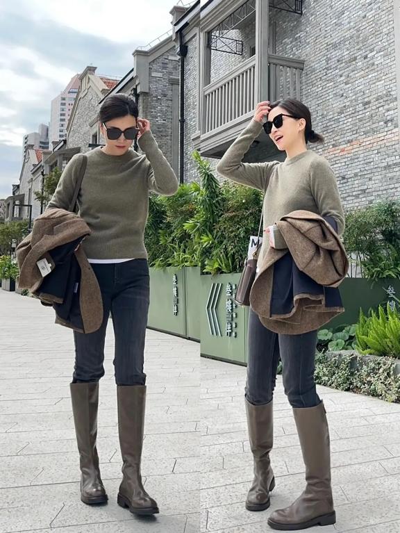 40岁的女人怎么穿才显瘦,40岁的女人冬天穿什么裤子好看