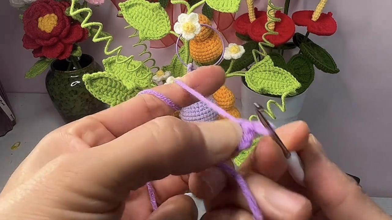 七彩葫芦的叶子教程,七彩葫芦怎么盘