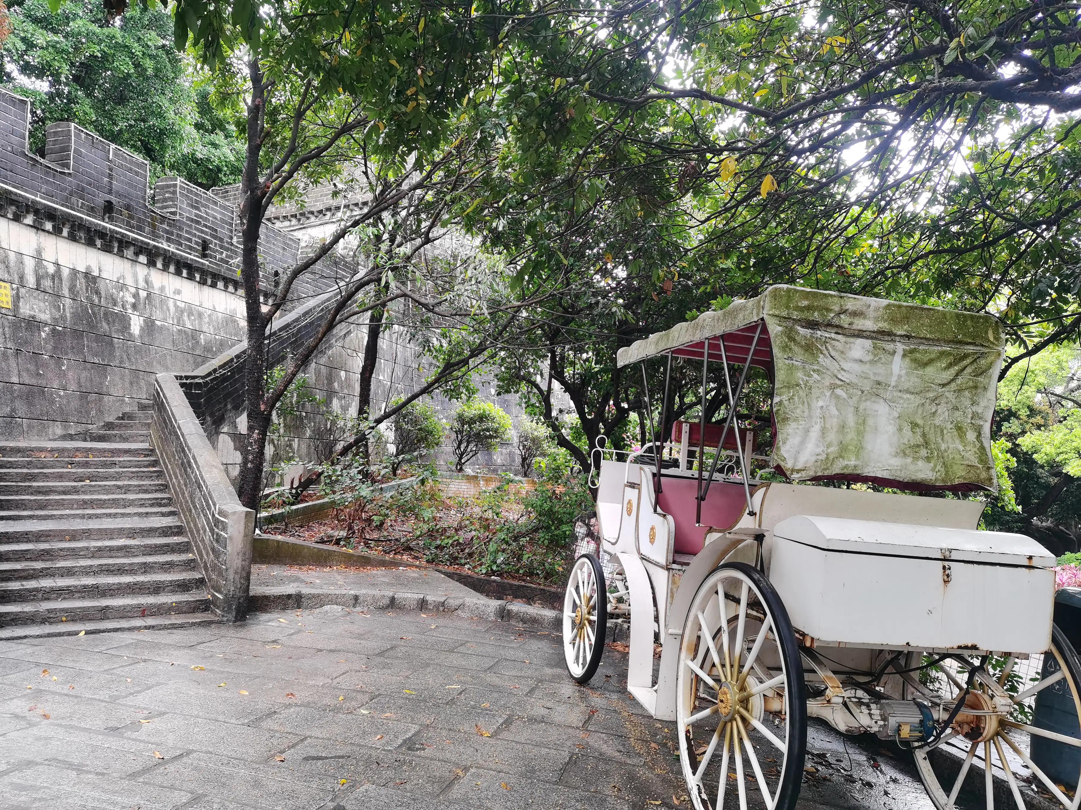 求水山公园仿古长城描述,深圳真正的仿古长城