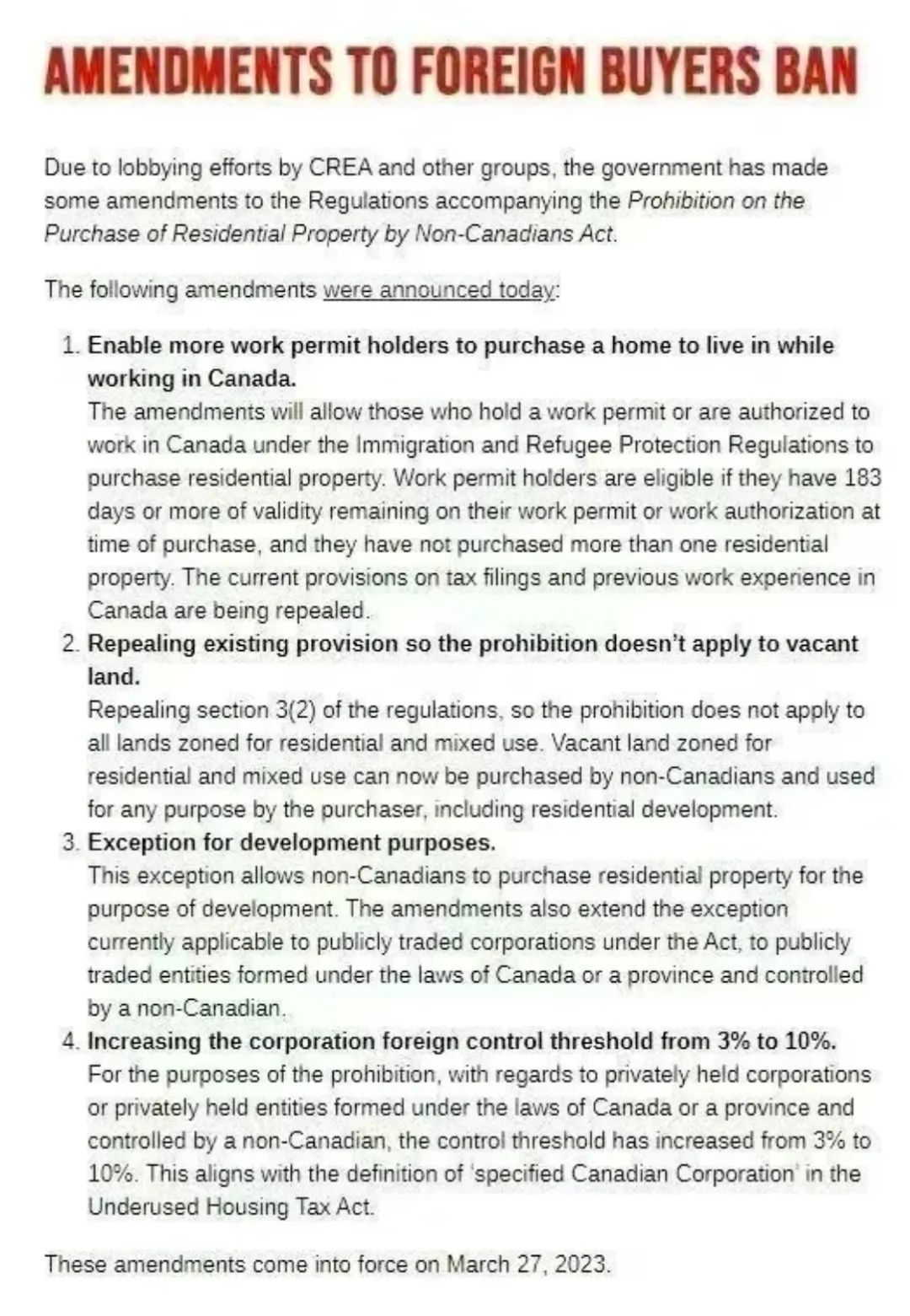 加拿大出国劳务最新政策,加拿大境外工签最新政策