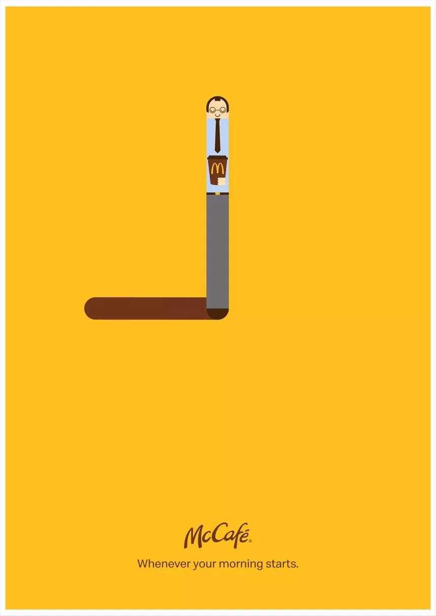 麦当劳新品汉堡海报,麦当劳最新夏日海报分析