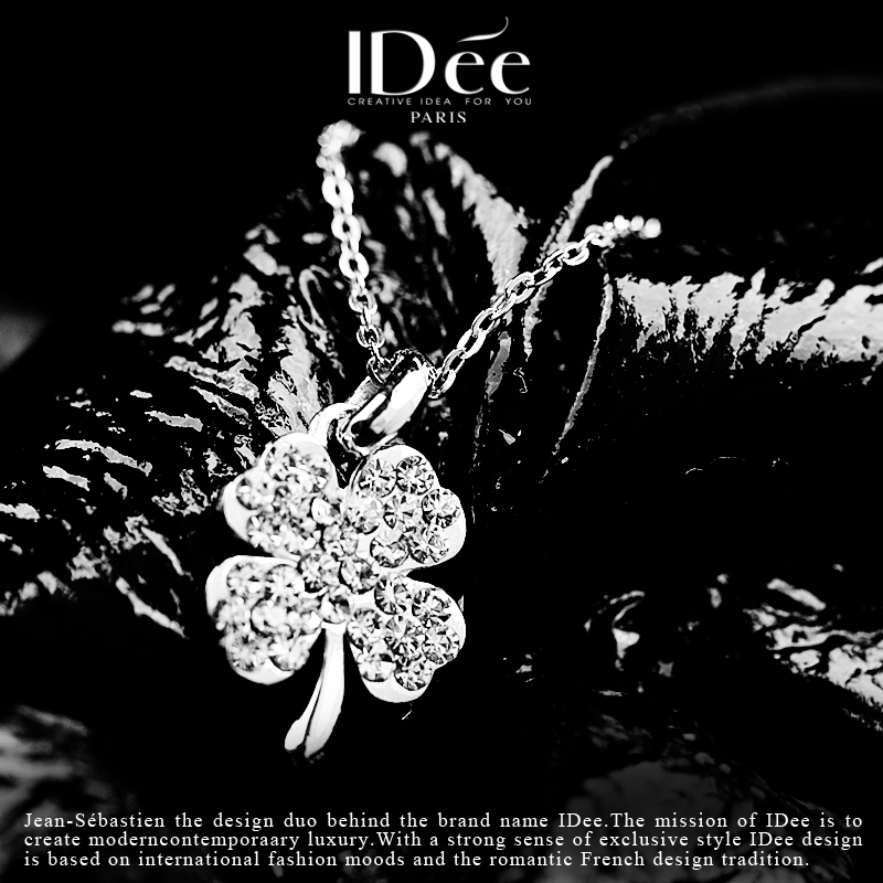 经典四叶草幸运草项链,四叶草得物绝美项链