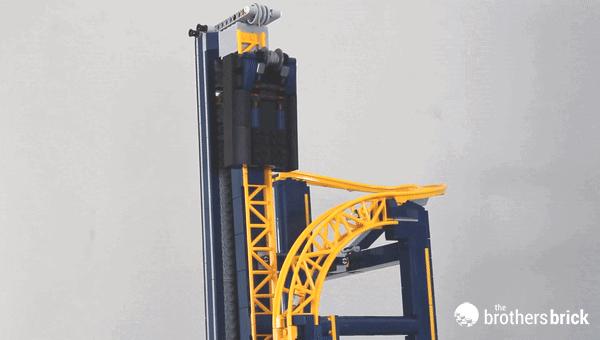 乐高翻滚过山车开箱并拼装,乐高过山车10303开箱