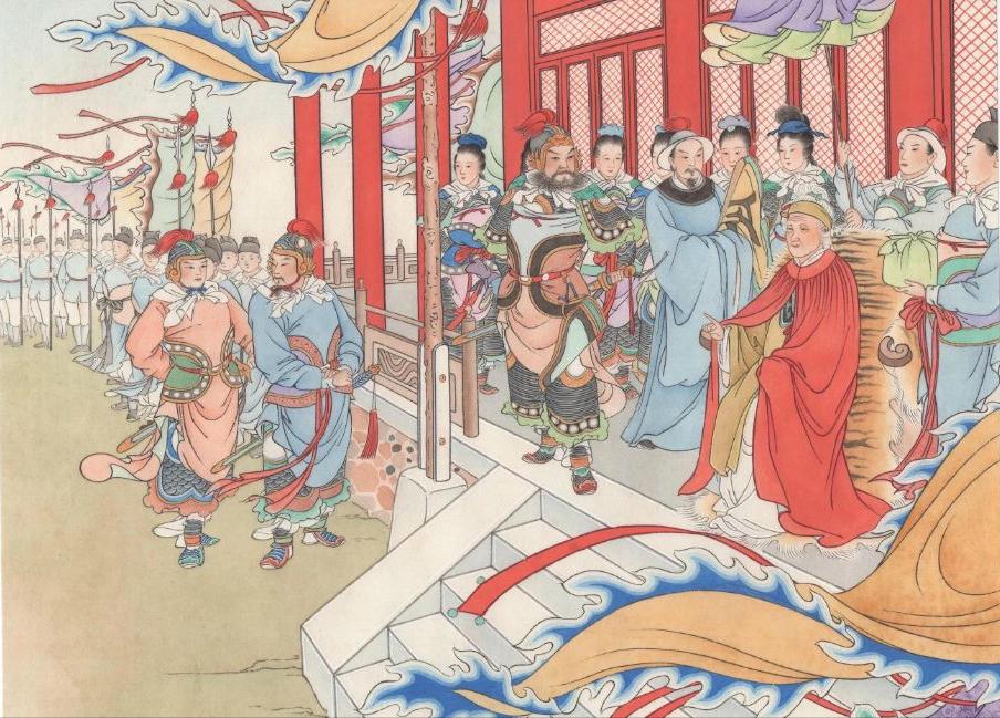 穆桂英十二寡妇征西杨宗保战死,杨家七子和杨宗保什么关系