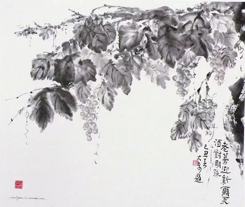 东方美学的中国画神韵,东方水墨画