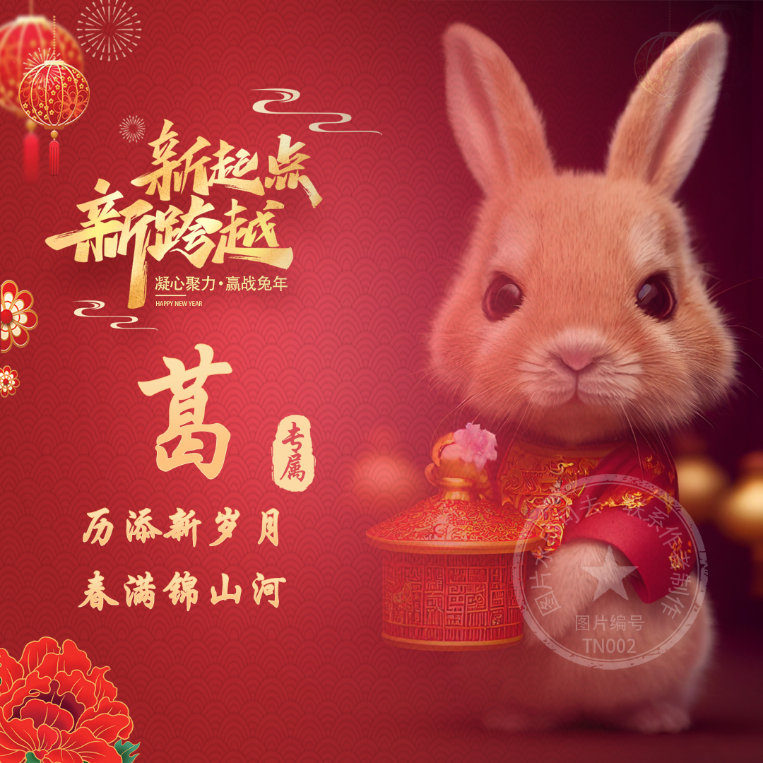 取图新年微信头像,藏头诗头像图片大全