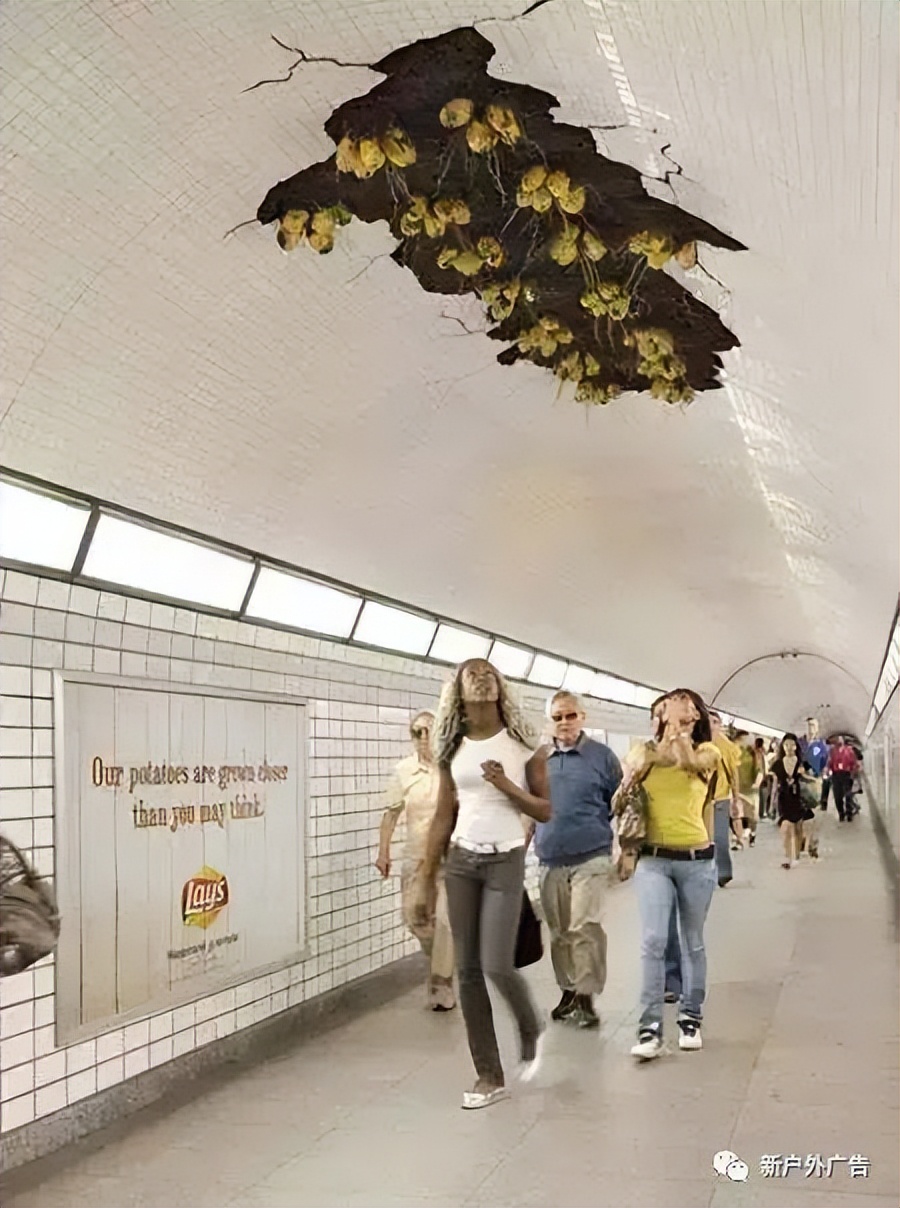 超震撼户外广告,让人惊艳的户外广告