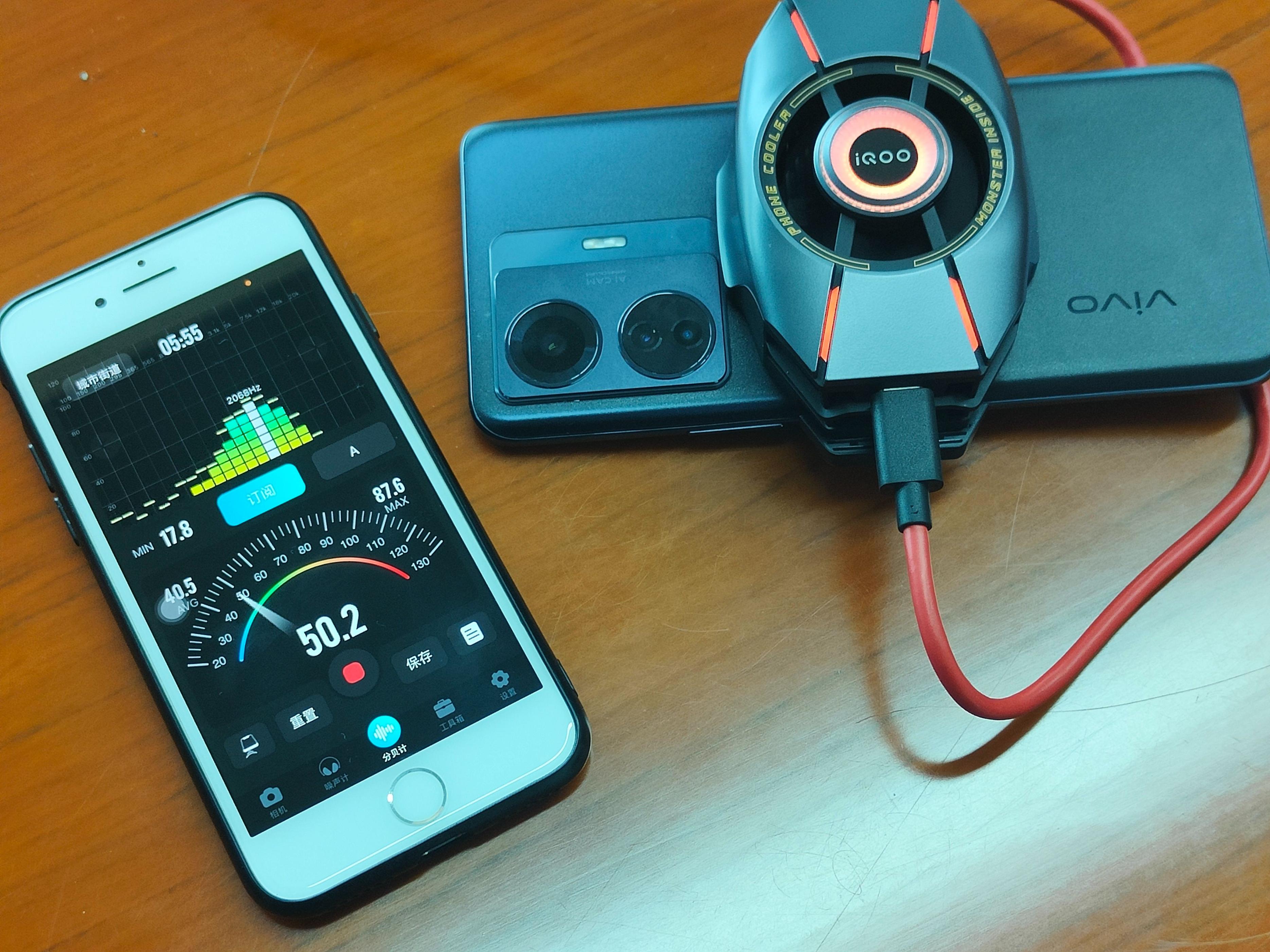 手机游戏散热背夹测评,游戏手机配散热背夹极限测试