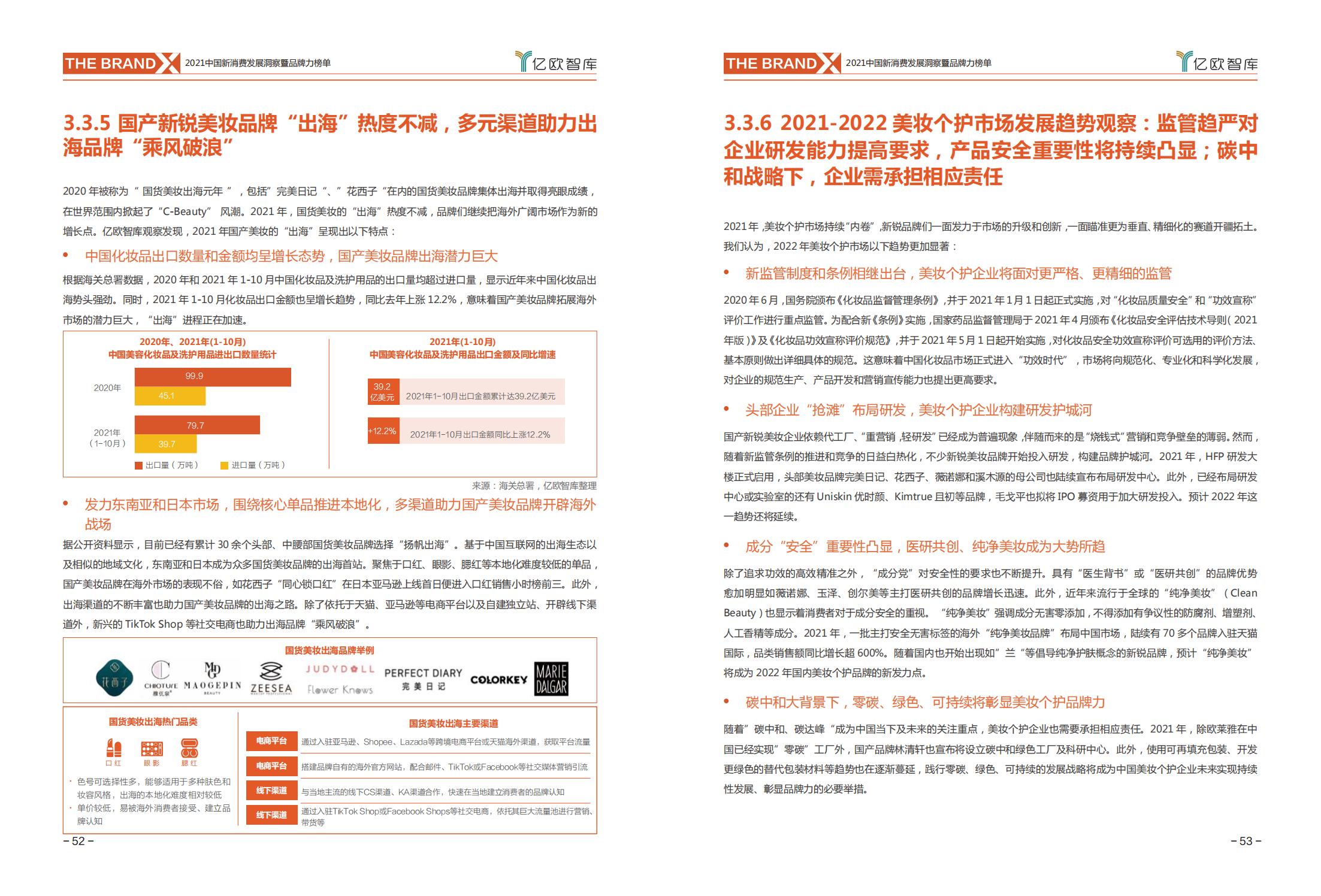 中国新消费发展洞察及品牌力榜单:十大发展趋势、十大细分行业