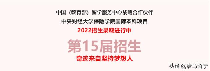 中央财经大学保险学院国际本科,中央财经大学保险学院3+1国际本科