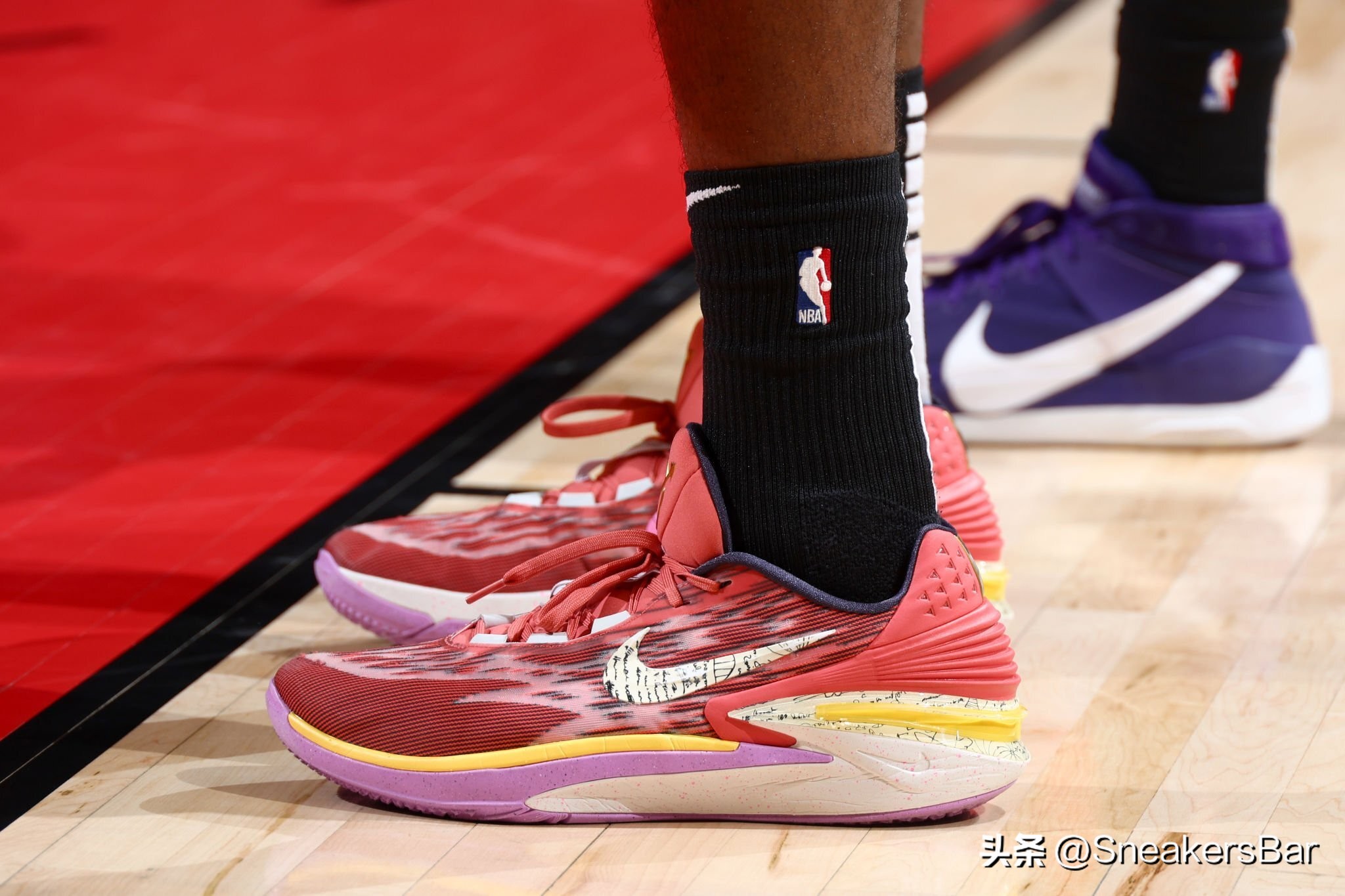 nba球星球鞋每日上脚詹姆斯,每日上脚球鞋nba