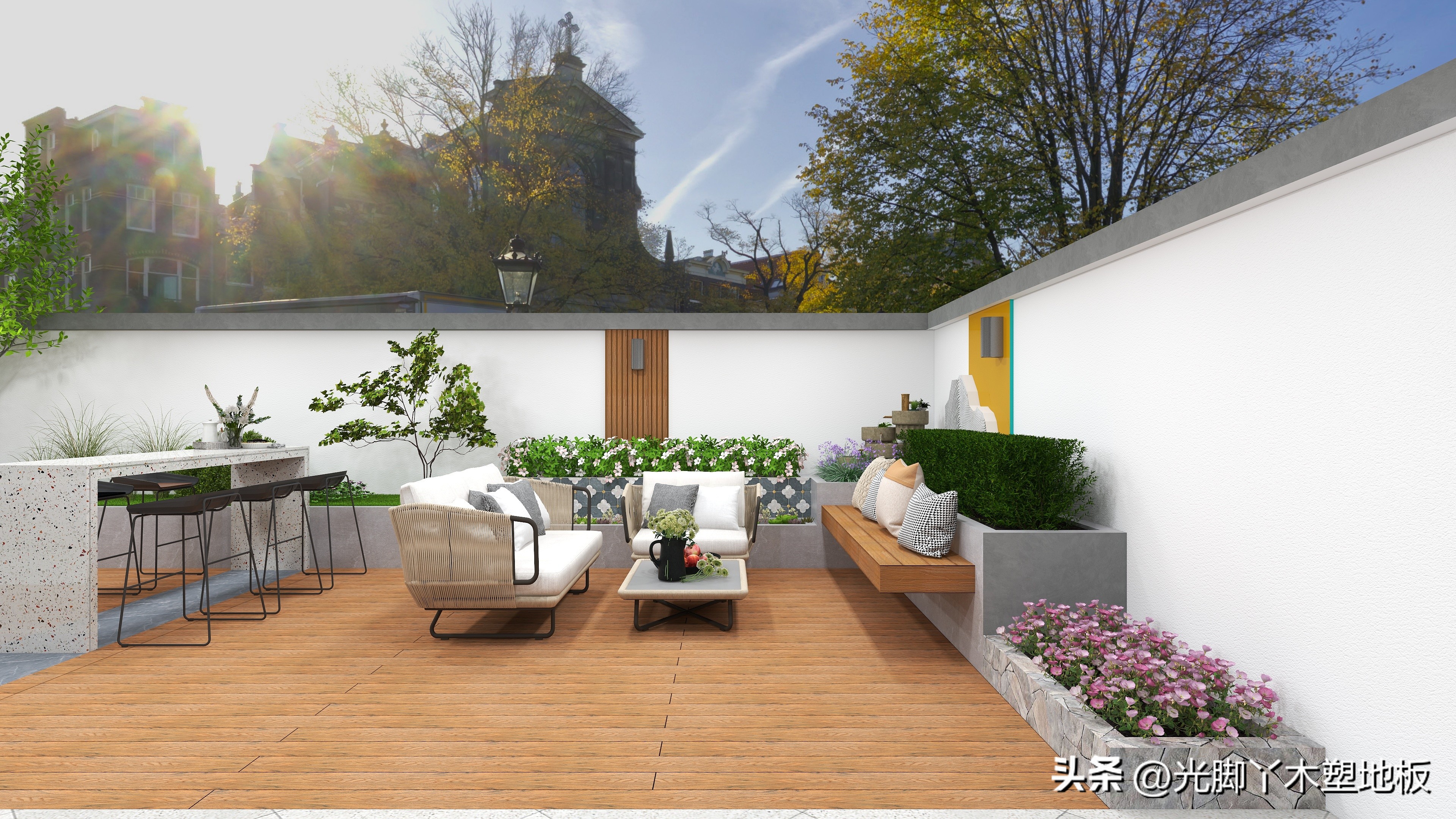 木塑材料：引领户外园林新潮流！木塑产品：绿色环保的独特风景