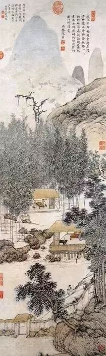 明代山水画100幅大饱眼福值得借鉴,明清高清山水作品欣赏