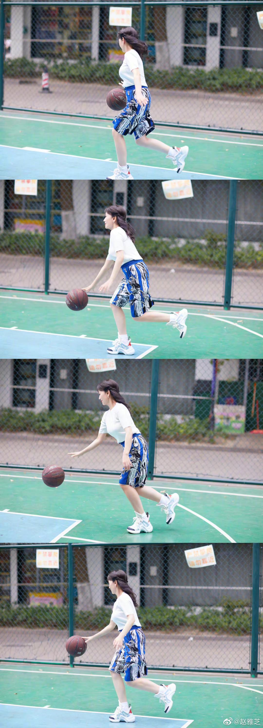 赵雅芝既优雅端庄又调皮可爱,70岁的赵雅芝滑滑板