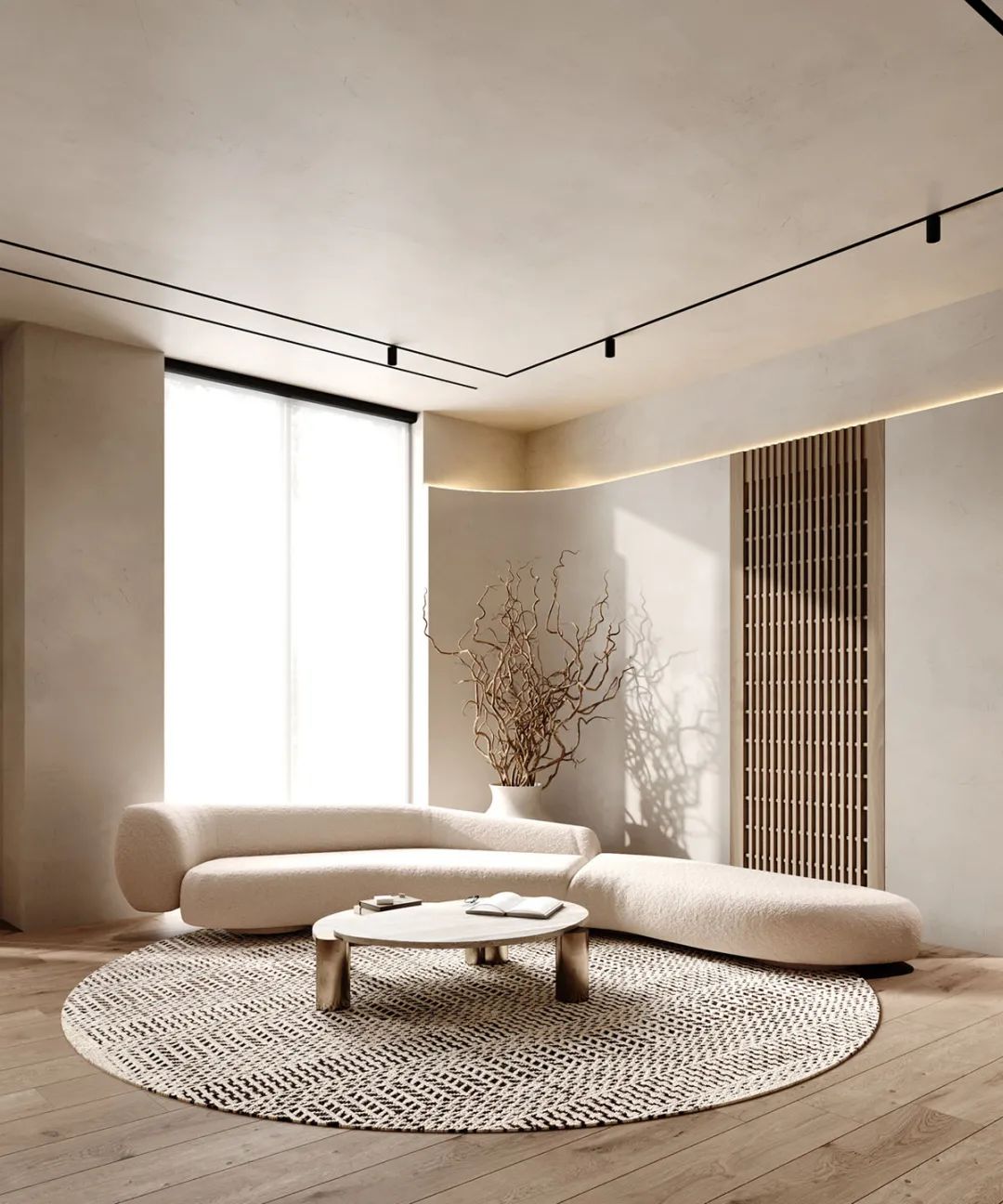 奶茶味浪漫宅!2个案子成功解开米色内饰的标杆设计!