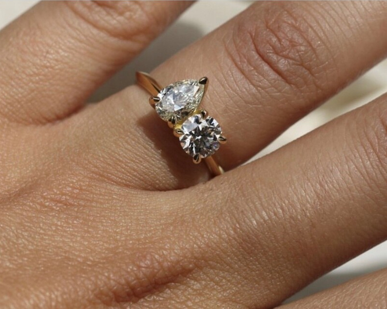 2023流行订婚戒指,黄金订婚戒指款式推荐