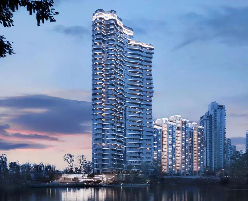 高端住宅立面效果图,高端住宅立面设计