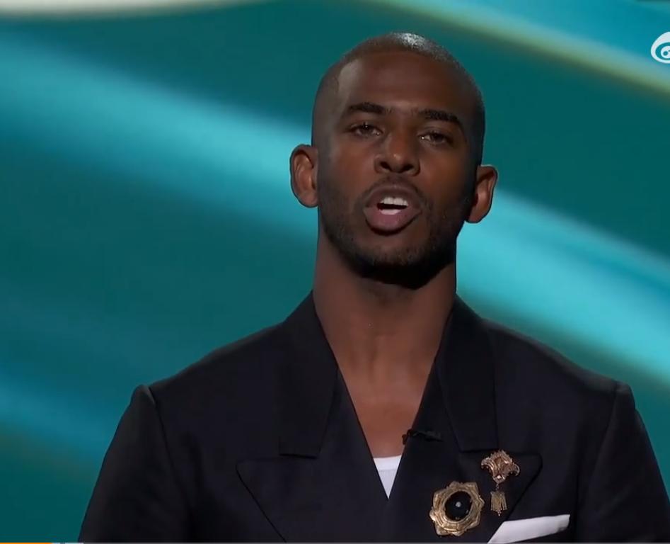 大佬!香蕉船兄弟ESPY颁奖重聚,安东尼致辞詹皇韦德保罗站着如喽啰