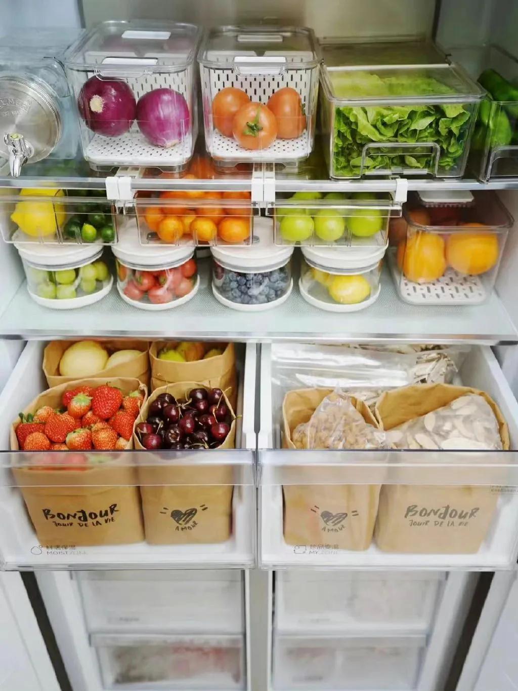 你家的冰箱怎么用,冰箱冷藏区如何分类整理收纳