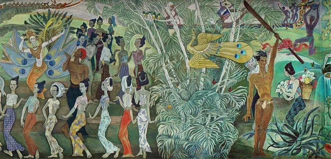 开放之初，霍英东每次到北京都要看一幅画，“在，心就比较踏实”