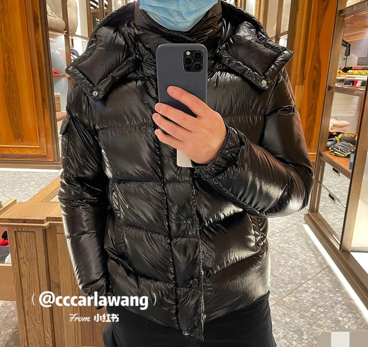 蒙口官方长款羽绒服2023新款,蒙口羽绒服加厚外套