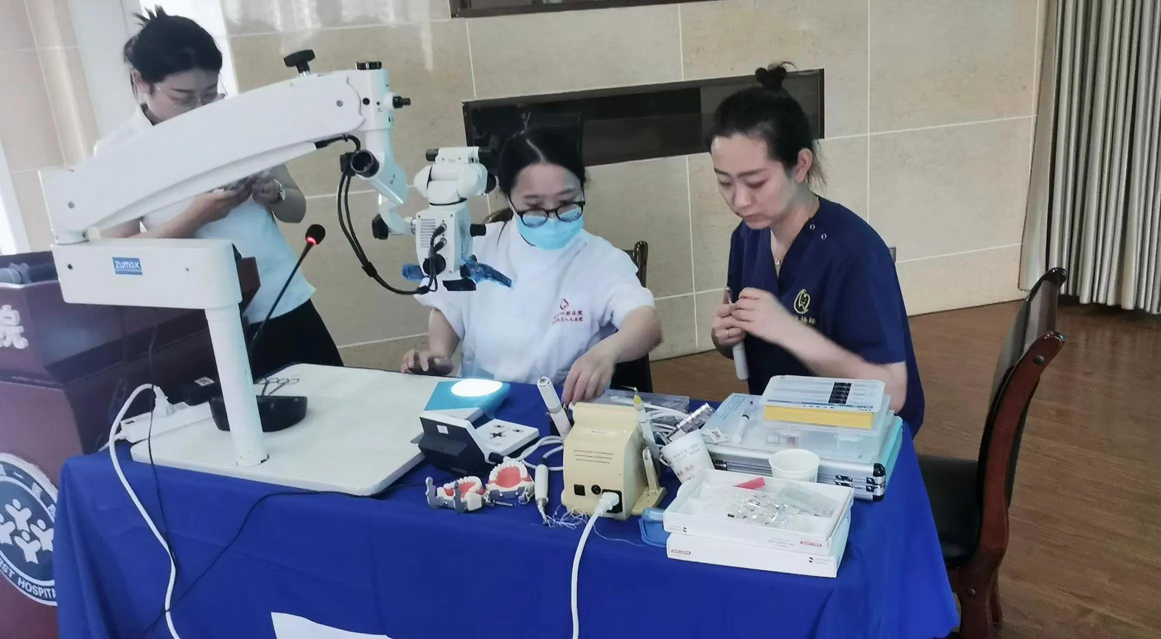 陕西省继续教育项目显微根管治疗规范化学习班在渭南市第一医院顺利召开