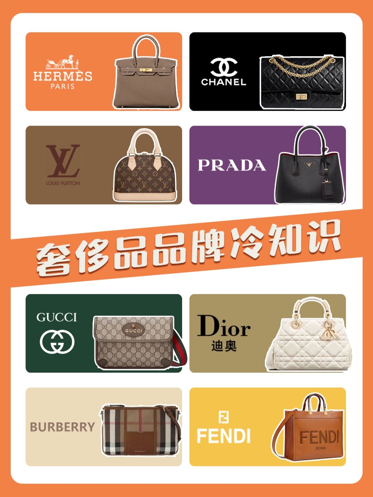 奢侈品入门包包基础知识,怎么快速认识奢侈品包包系列