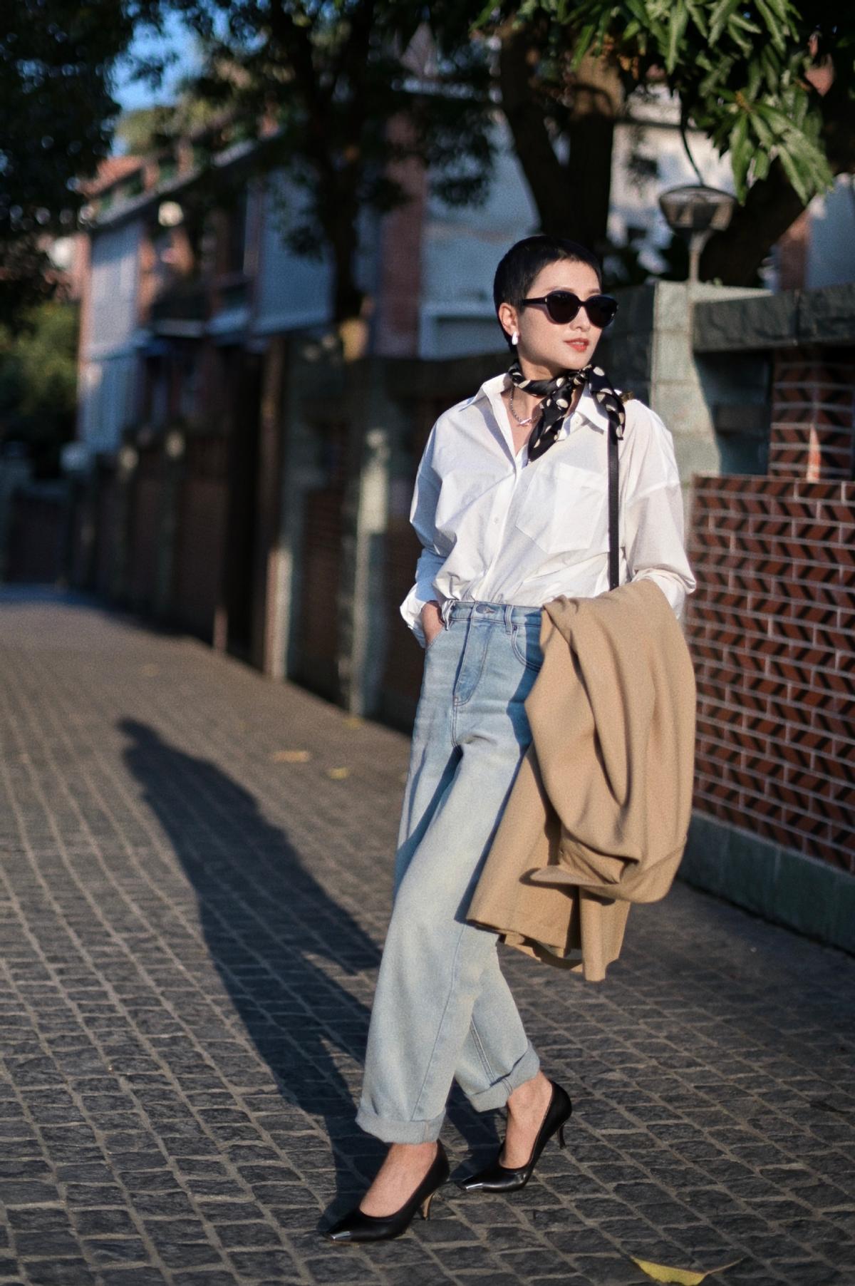 回头率超高的穿搭短发博主,短发博主百变造型日常穿衣搭配