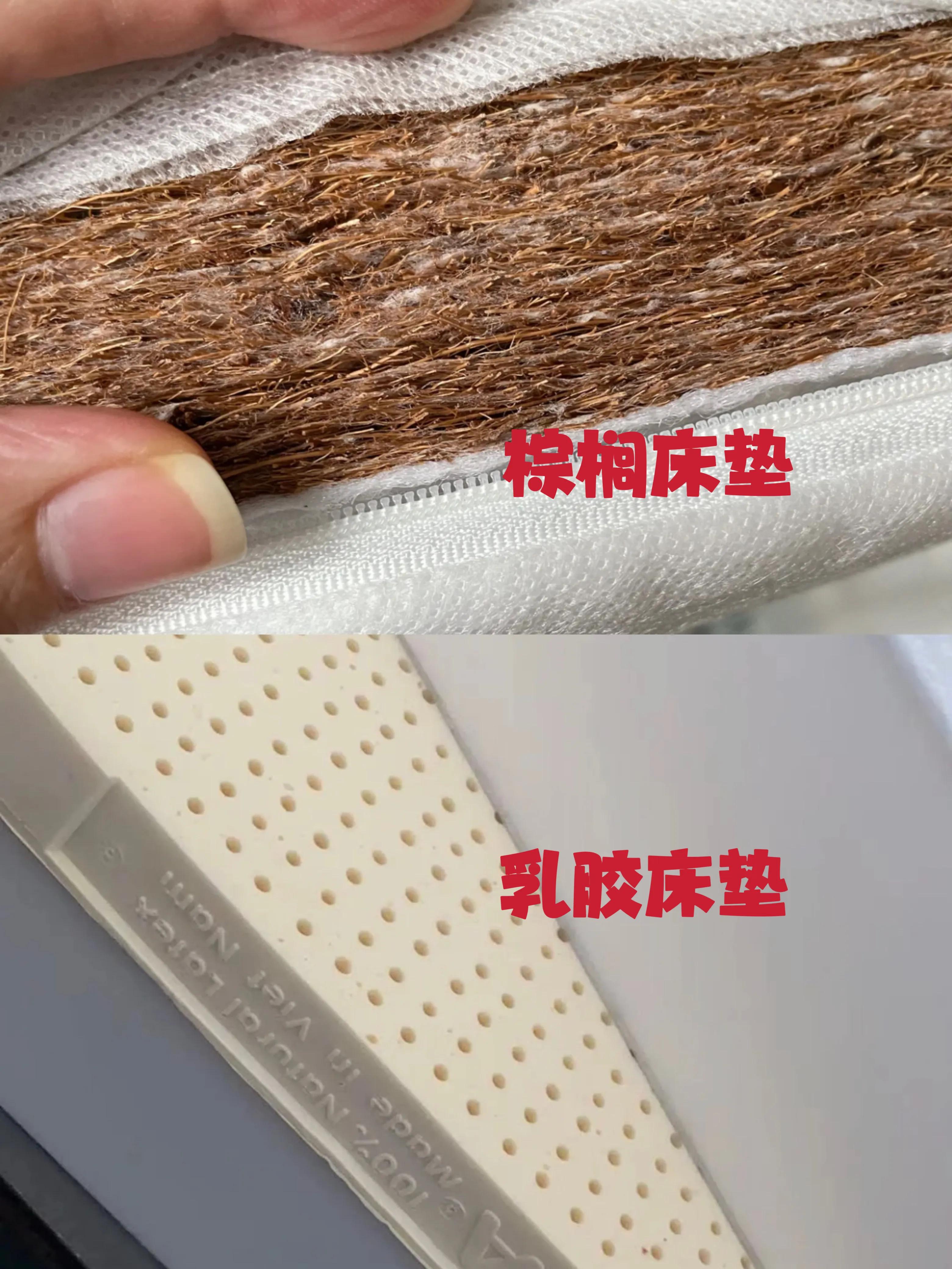 普通床垫和乳胶床垫哪个好,胶床垫和棕榈床垫到底哪个好
