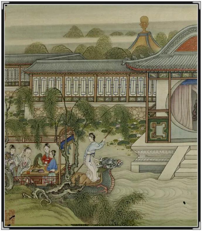 清冷枚仕女图绢本,清冷枚简介