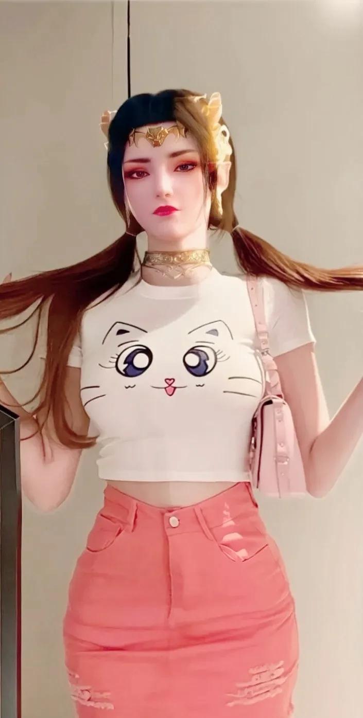 美杜莎女王换上现代衣服,美杜莎女王现代装