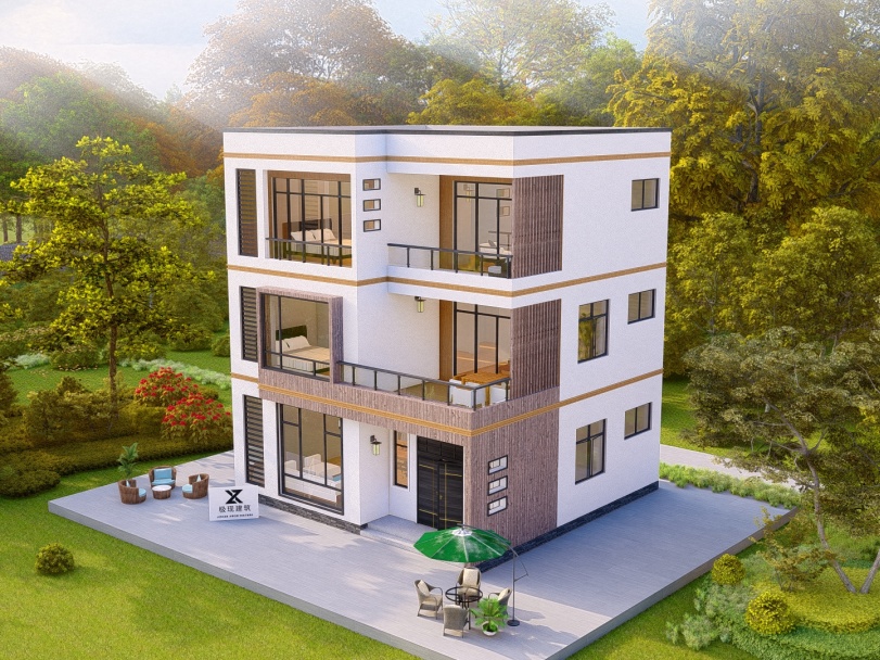 自建3层别墅设计图及效果图,自建大别墅3层怎么样设计