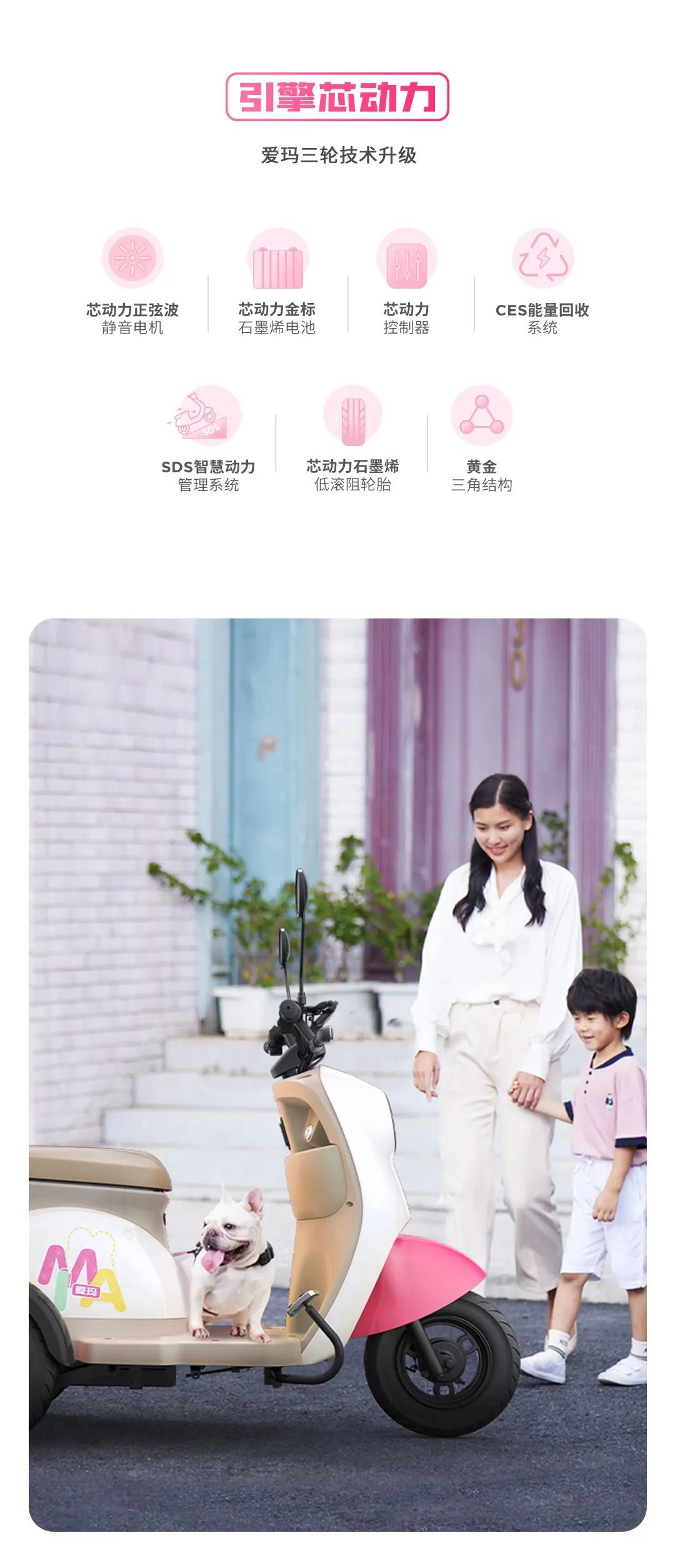 爱玛露娜q3最新款,爱玛电动三轮车露娜q3带雨棚