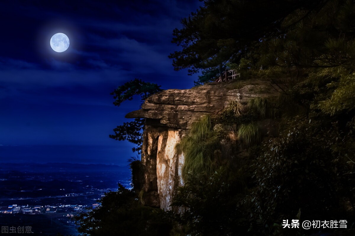 关于中秋节或圆月的古诗,中秋节圆月诗